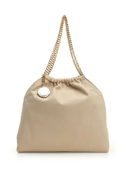 Stella McCartney-Falabella Shoulder Bags Beige-Donna 53097827467604