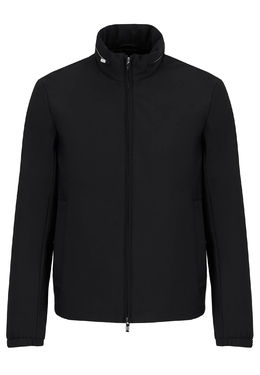 EMPORIO ARMANI: Чёрная куртка 