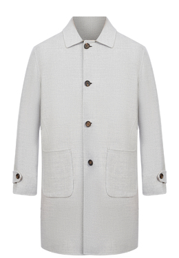 ELEVENTY: Серое пальто 