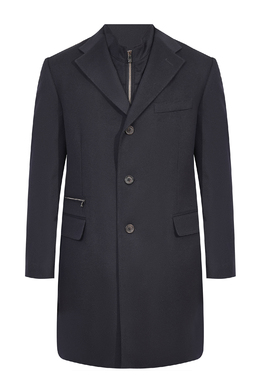 CORNELIANI: Синее пальто 