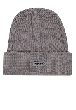 PINKO: Серая шапка 