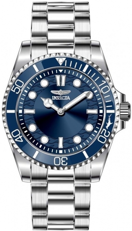 Invicta Pro Diver Quartz Blue Dial Mens Watch 49694