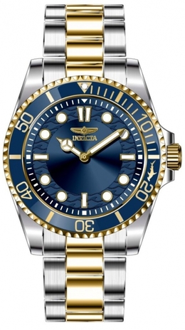Invicta Pro Diver Quartz Blue Dial Mens Watch 49696