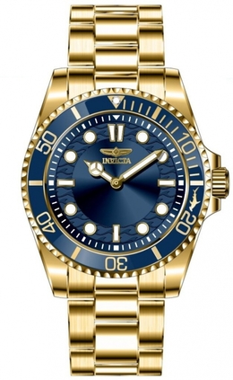 Invicta Pro Diver Quartz Blue Dial Mens Watch 49699