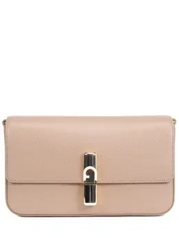 FURLA: Бежевая сумка 