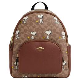 Coach Сумка рюкзак из прорезиненной ткани cbm25-imy3o