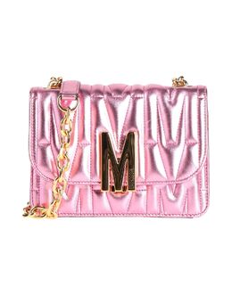 Сумка через плечо Couture Moschino, розовый 45829173qw | pink