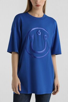 HUGO: Хлопковая футболка 