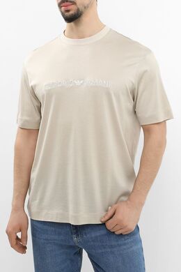 EMPORIO ARMANI: Хлопковая футболка 