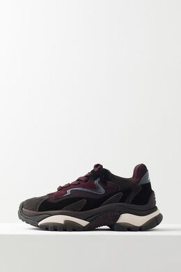 Ash: Бордовые кроссовки 