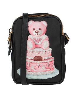 Сумка через плечо Couture Moschino, черный 45622628fr | black