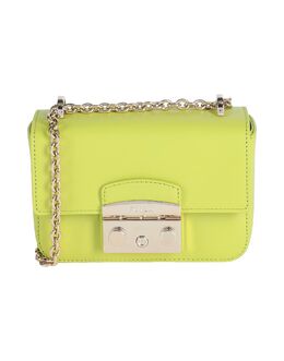 Сумка через плечо Metropolis Mini Crossbody Furla, лаймовый 45791545pq | lime green
