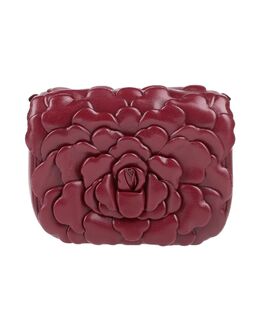 Сумка через плечо Valentino Garavani, бордовый 45577998ef | burgundy