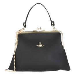 Vivienne Westwood Синтетическая кожа Одноплечевая сумка Классическая Женская Black 4304007ms000bn401