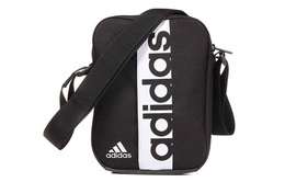 Adidas Полиэстеровая маленькая квадратная сумка через плечо унисекс черная Regular s99975 | black