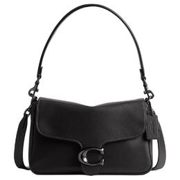 Coach Мягкая сумка Tabby Smooth Leather через плечо средний размер женская черная cam98-v5blk