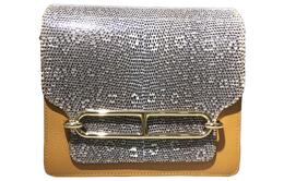 Кошелек Roulis из кожи ящерицы, сумка через плечо, кроссбоди женская Sesame Hermes 爱马仕h0620