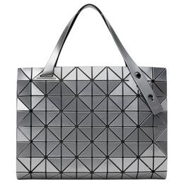 Issey Miyake Сумка-шоппер из ПВХ, шоппинг-сумка, женская сумка через плечо Silver bb46-ag421