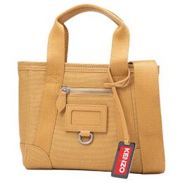 Kenzo Хлопковая сумка-шопер из парусины, шопер, парусиновая сумка, дамская сумка, сумка через плечо, мини-кроссбоди для женщин camel fd52sa921f0112