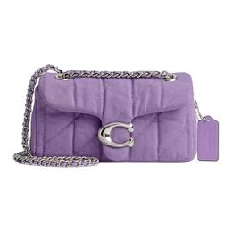 Coach Сумка через плечо Tabby Quilting Denim, кросс-боди Trumpets Women's Purple cbg33-lhiri