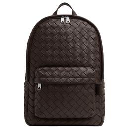 Bottega Veneta Рюкзак мужской из телячьей кожи intrecciato цвет chocolate brown 833158v5i522145