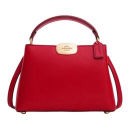 Coach Сумка через плечо eliza из коровьей кожи, кроссбоди, мини-женская красная cw040-imup7