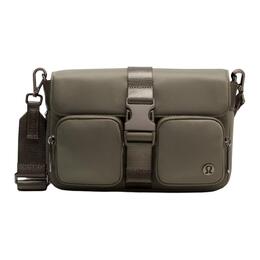 Lululemon Нейлоновая сумка через плечо, кроссбоди Regular Women's темно-зеленая lw9fkss-深绿色 | dark green