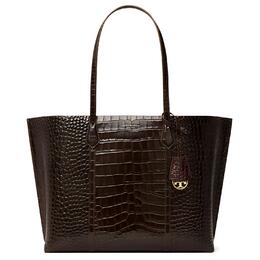 Сумка Perry Leather, шоппер, сумка через плечо, женская сумка russet Tory Burch 142859-903