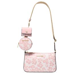 Michael Kors Сумка кросс-боди Jet Set Polyurethane маленькая женская blush pink 35s5gtvc1y