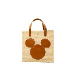 Сумка-шоппер Mickey Series Straw обычная женская coffee Disney, Coffee Handbag lw-wyb | coffee handbag