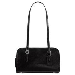 Coach Сумка через плечо Swing Zip Wrinkled Patent Leather Medium Women's Black cao34-lhblk