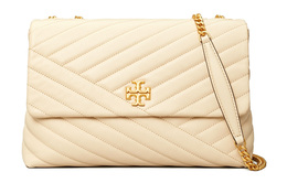 Tory Burch Сумка через плечо Kira Sheepskin, женская сумка Tubas cream white 58465-115