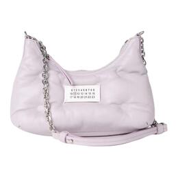 Maison Margiela Сумка через плечо Glam Slam из натуральной кожи Nappa, кросс-боди Extra Mini женская светло-фиолетовая sb1wg0021p4300t5166