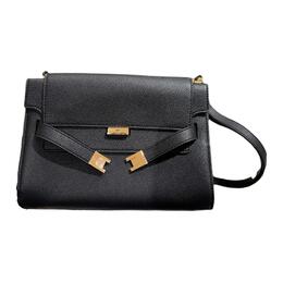 Tory Burch Сумка через плечо Lee Radziwill Litchi Grain Leather женская black 174537-001