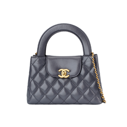 Сумка через плечо из коровьей кожи, кроссбоди, мини-женская сумка gray Chanel as4416-b15566-nr652