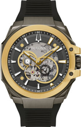 Японские наручные мужские часы Bulova 98A310. Коллекция Maquina w248118