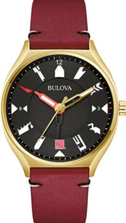 Японские наручные мужские часы Bulova 97A192. Коллекция Frank Lloyd Wright w248113