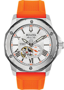 Японские наручные мужские часы Bulova 98A226. Коллекция Marine Star w213222