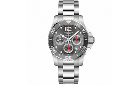 Longines Часы HydroConquest L3.783.4.76.6, Gray Dial l3.783.4.76.6 | gray dial