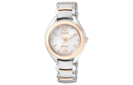 Citizen L Collection световая подзарядка кварцевый механизм браслет из нержавеющей стали часы 31 мм женские часы белый циферблат FE2074 59A fe2074-59a