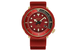 Seiko Солнечные кварцевые часы с силиконовым ремешком унисекс красный циферблат sne580p1 | red