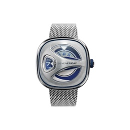 Sevenfriday Часы ME Collection Automatic Mechanical Movement с синим циферблатом me1/01m