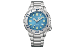 Citizen Promaster Series часы с автоподзаводом кварцевый механизм браслет из нержавеющей стали мужские часы синий циферблат bn0165-55l