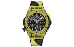 Часы мужские автоматический механический механизм 45 мм скелетонизированный циферблат корпус из углеродного волокна Hublot 416.yy.1120.vr