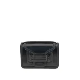 Pierre Hardy Black Calf Leather Bos Taurus Shoulder Bag piqv08blackbb