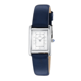 Porsamo Bleu Karolina Quartz Diamond White Dial Ladies Watch 1081bkal