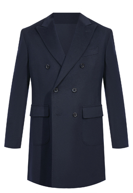 CORNELIANI: Синее пальто 