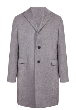 CORNELIANI: Серое пальто 