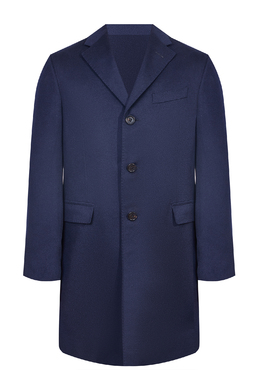 CORNELIANI: Синее пальто 