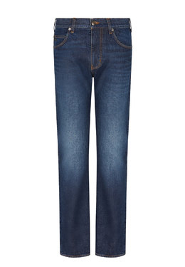 EMPORIO ARMANI: Прямые джинсы 